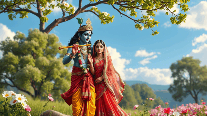 Vedi Zali Radha Aikun Basari