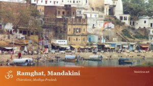 Ramghat & Mandakini River, Chitrakoot