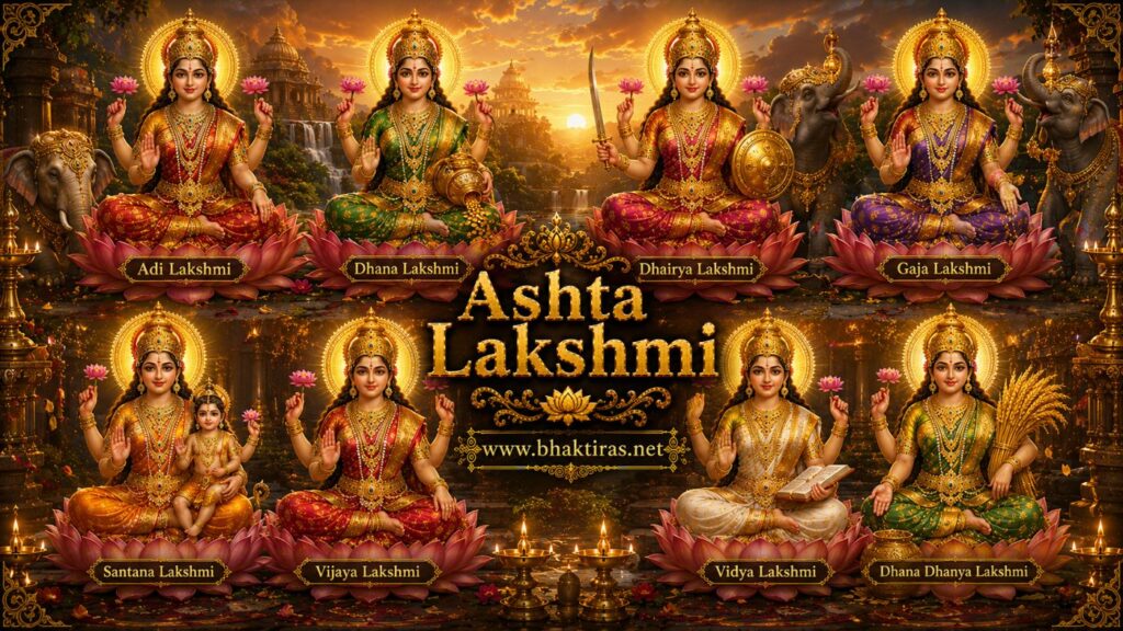 Ashta Lakshmi, The Eight Forms of Lakshmi