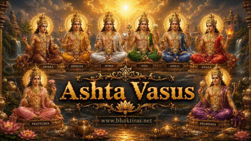 Ashta Vasus, The Eight Elemental Deities
