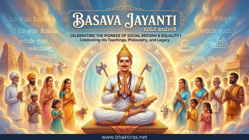 Basava Jayanti celebration in India