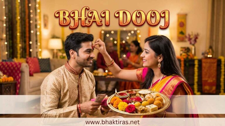 Bhai Dooj festival celebration in India