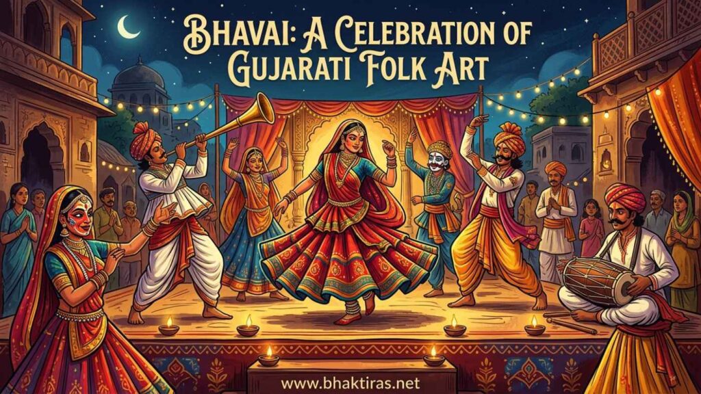 Bhavai festival celebration in India
