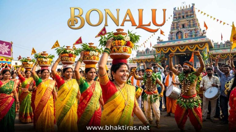 Bonalu festival celebration in India