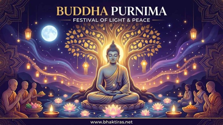 Buddha Purnima celebration in India