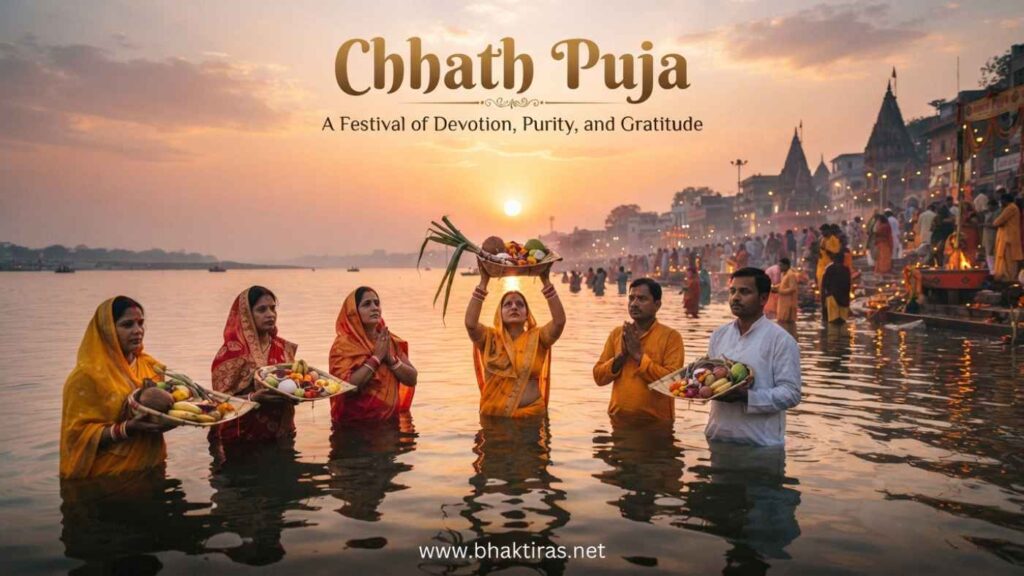 Chhath Puja celebration in India
