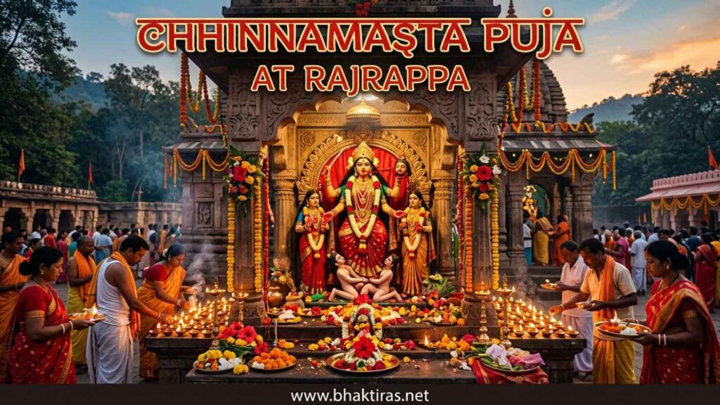 Chhinnamasta Puja at Rajrappa celebration in India