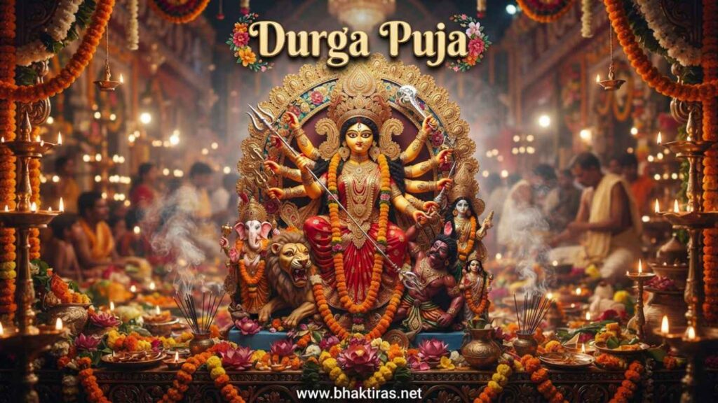 Durga Puja celebration in India