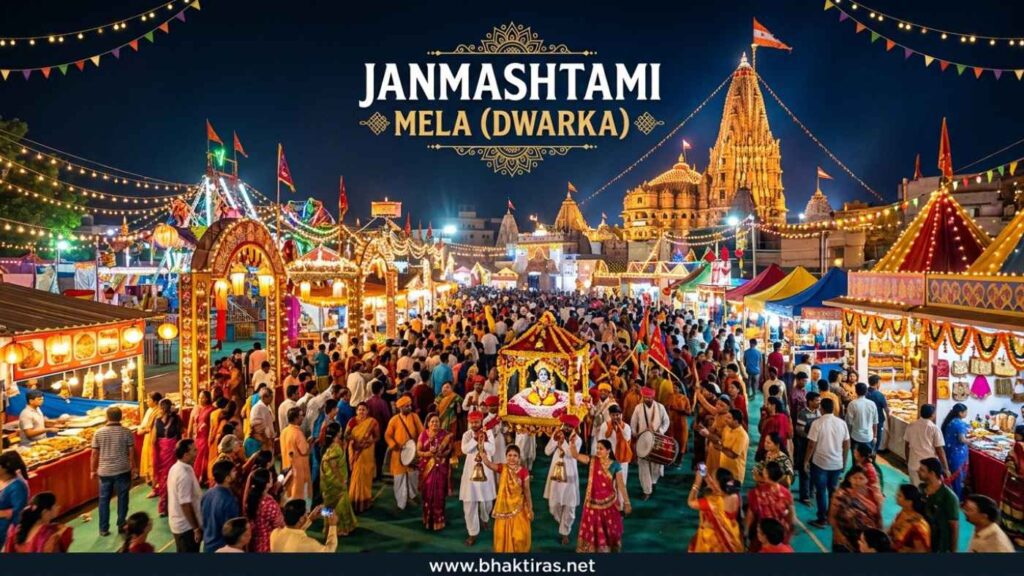 Dwarka Janmashtami celebration in India