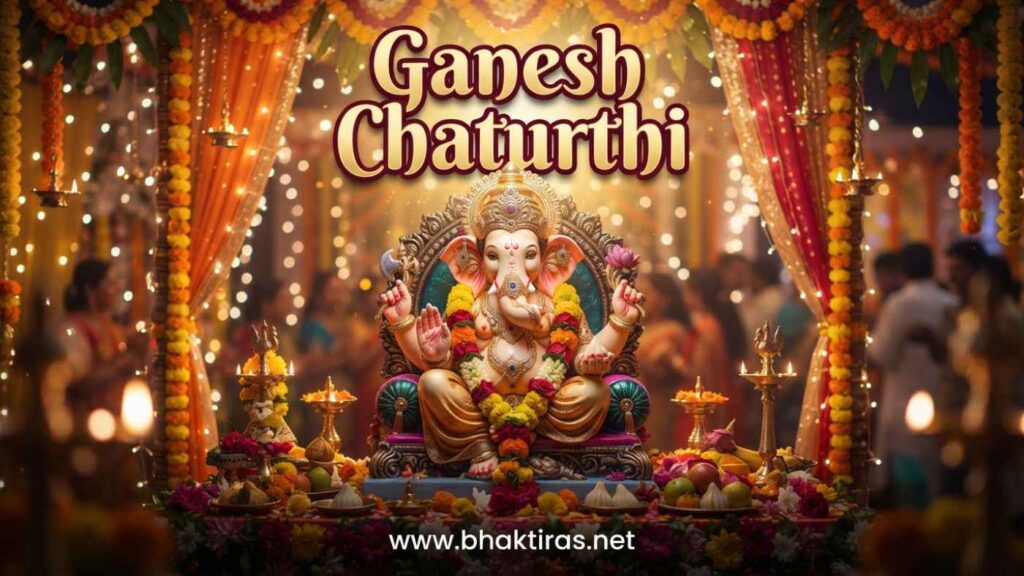 Ganesh Chaturthi celebration in India