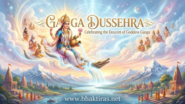 Ganga Dussehra celebration in India