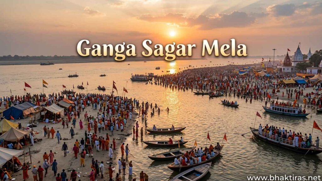 Gangasagar Mela celebration in India