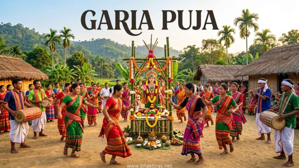 Garia Puja celebration in India