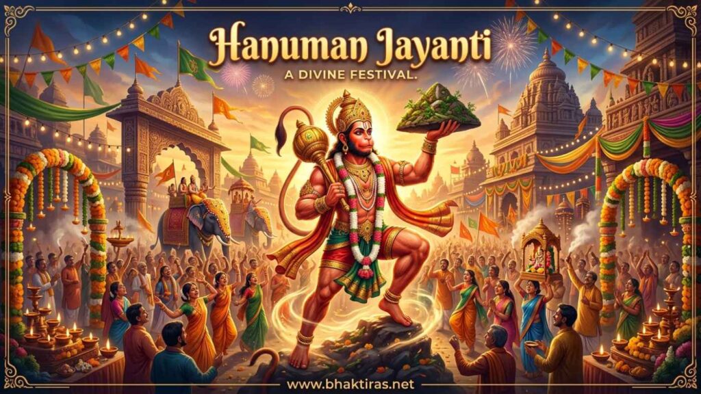 Hanuman Jayanti celebration in India