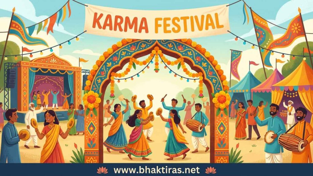 Karam Parab celebration in India