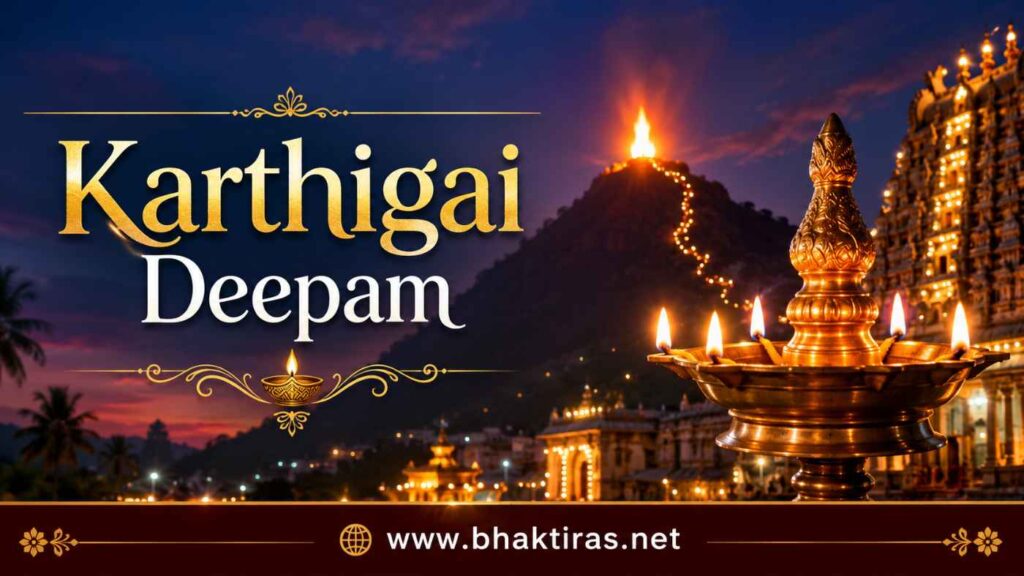 Karthigai Deepam celebration in India