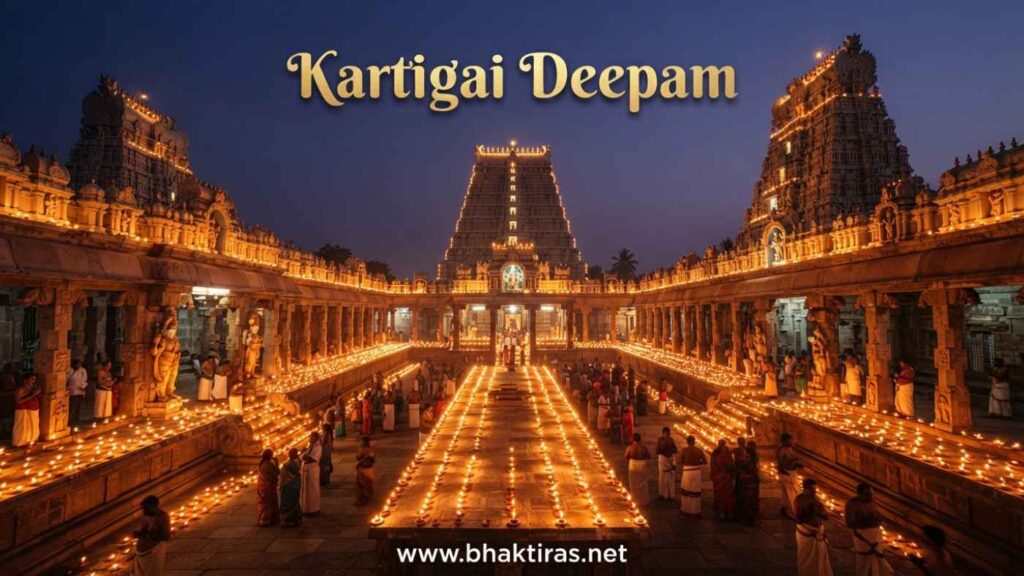 Karthigai Deepam festival celebration in India