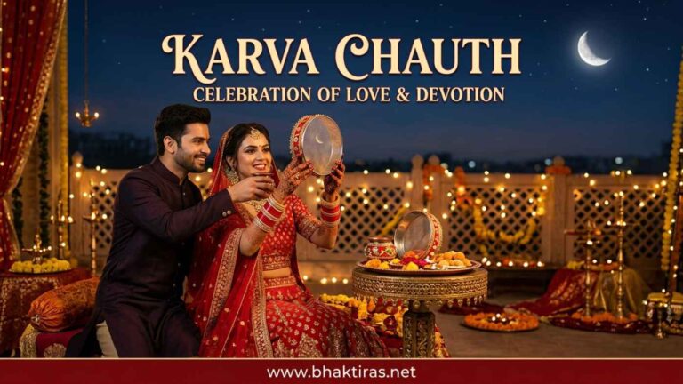 Karva Chauth festival celebration in India