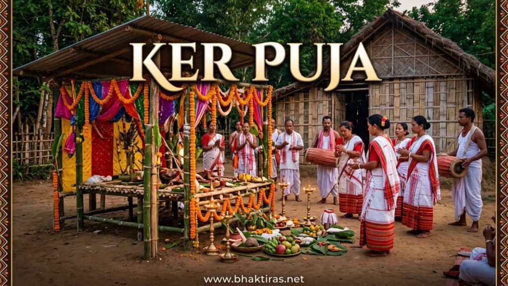 Ker Puja celebration in India