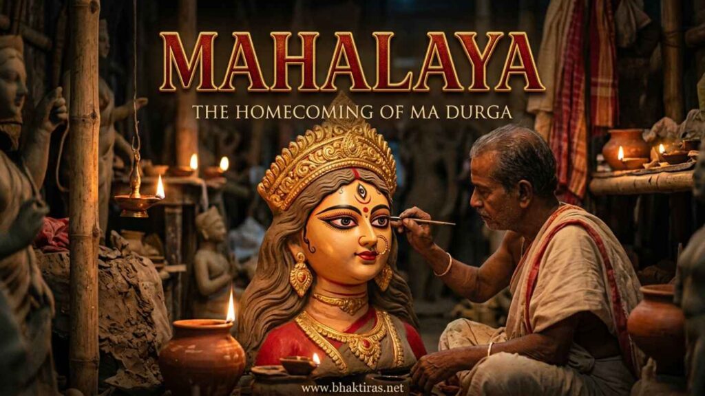 Mahalaya festival celebration in India