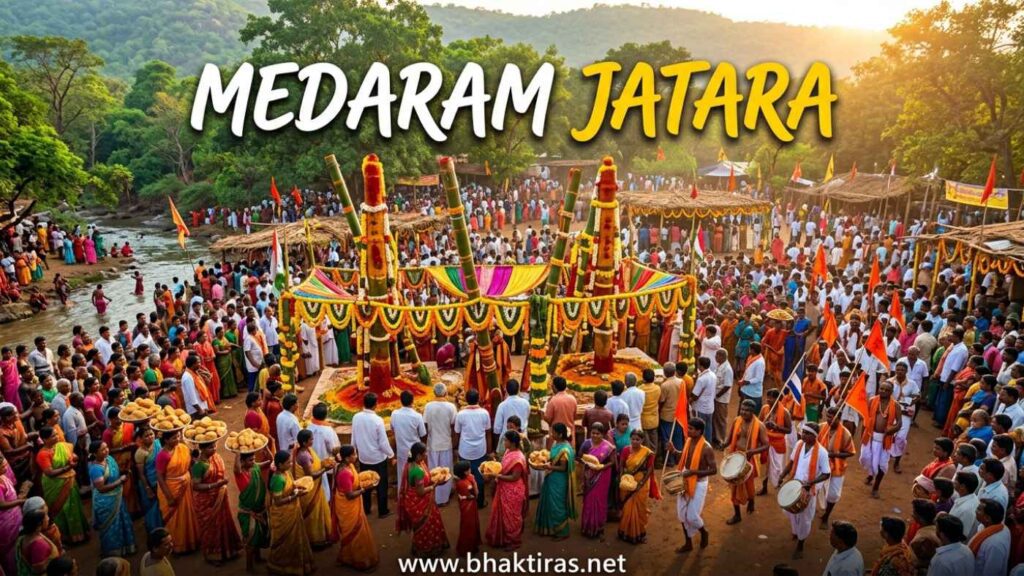 Medaram Jatara festival celebration in India