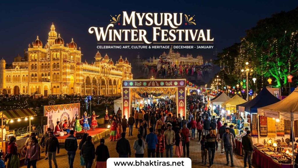 Mysuru Winter Festival celebration in India