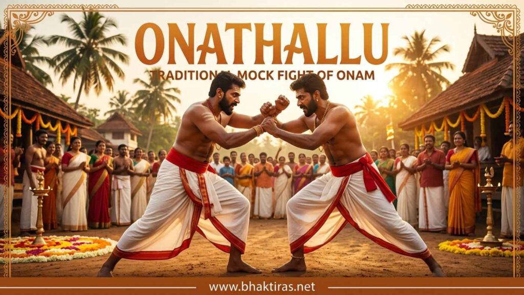 Onathallu & Onam Games festival celebration in India
