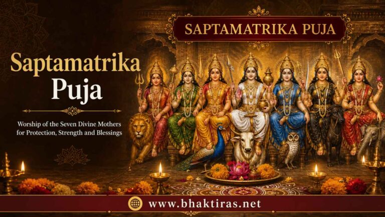 Saptamatrika Puja celebration in India