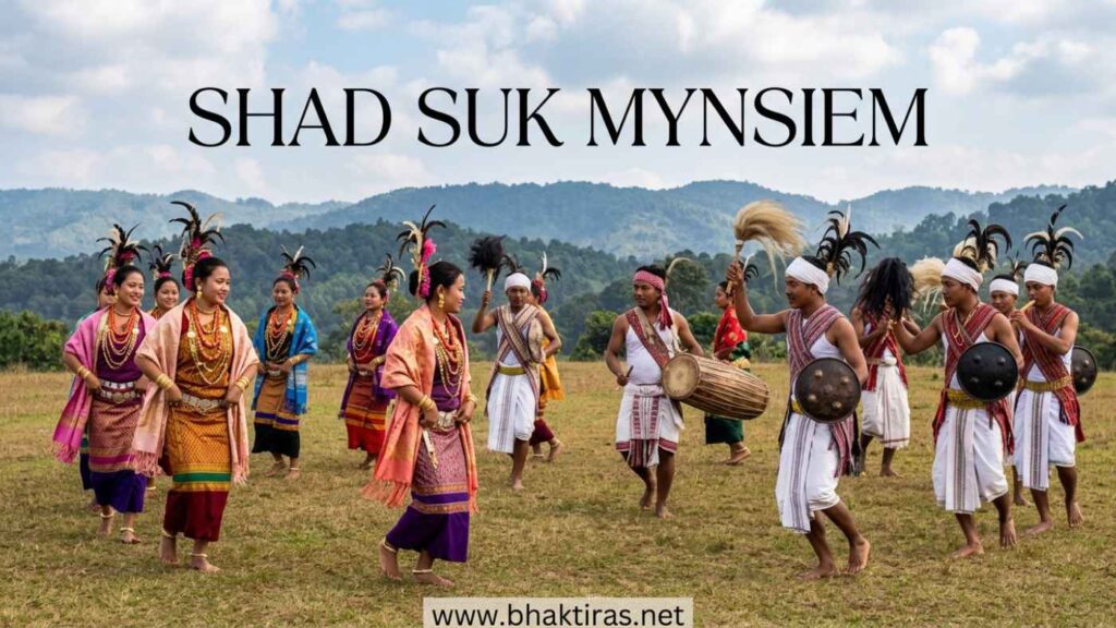 Shad Suk Mynsiem festival celebration in India