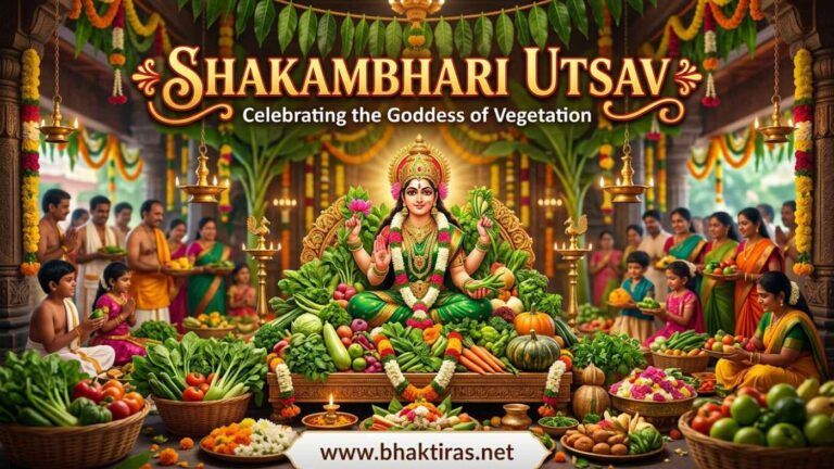 Shakambhari Purnima celebration in India