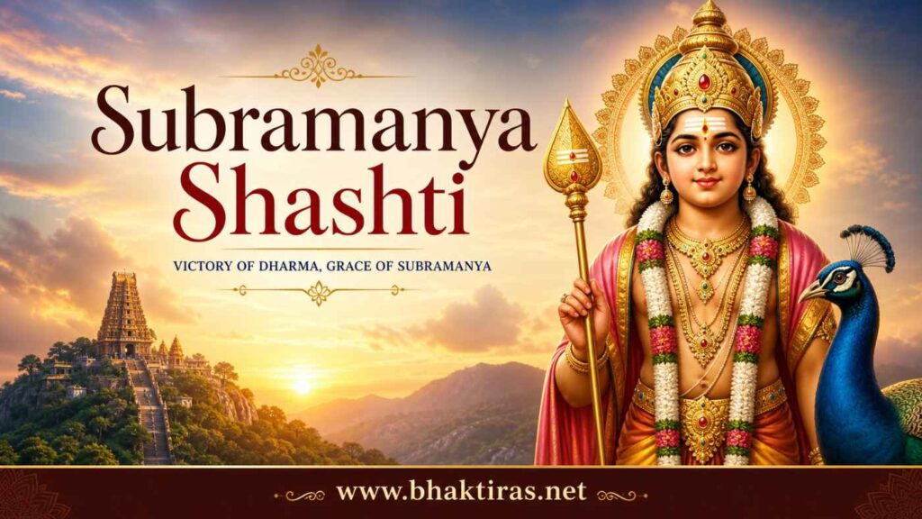 Subramanya Shashti celebration in India