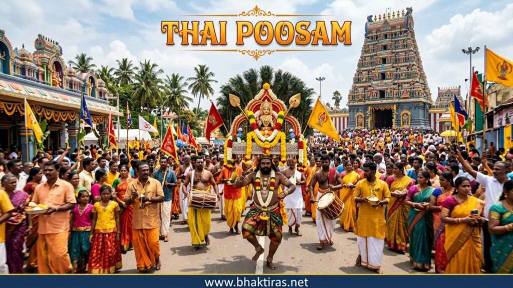 Thaipusam festival celebration in India