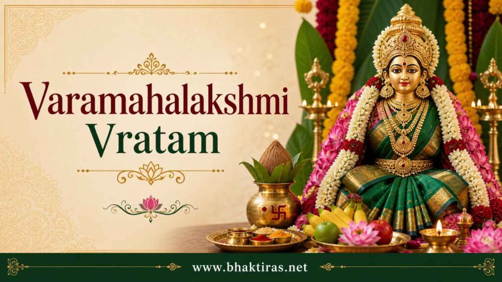 Varamahalakshmi Vratam celebration in India