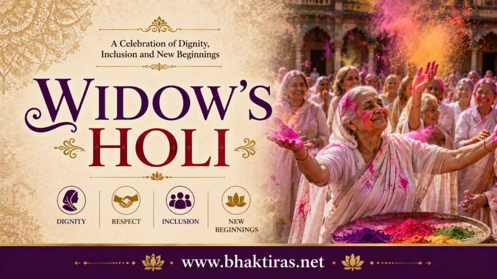 Widow's Holi 2027 - Vrindavan's Festival of Reclaimed Colour