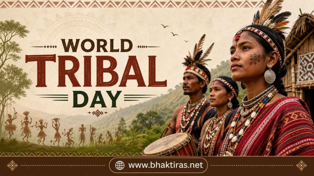 World Tribal Day celebration in India