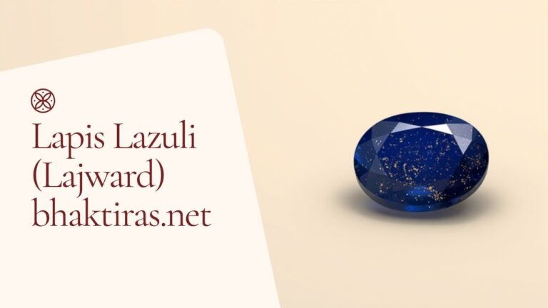 Lapis Lazuli (Lajward) gemstone