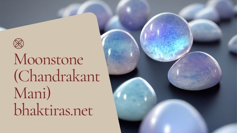 Moonstone (Chandrakant Mani) gemstone