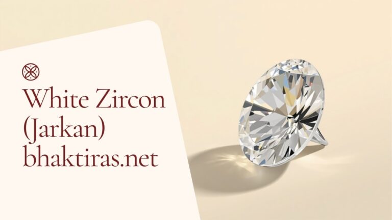 White Zircon (Jarkan) gemstone